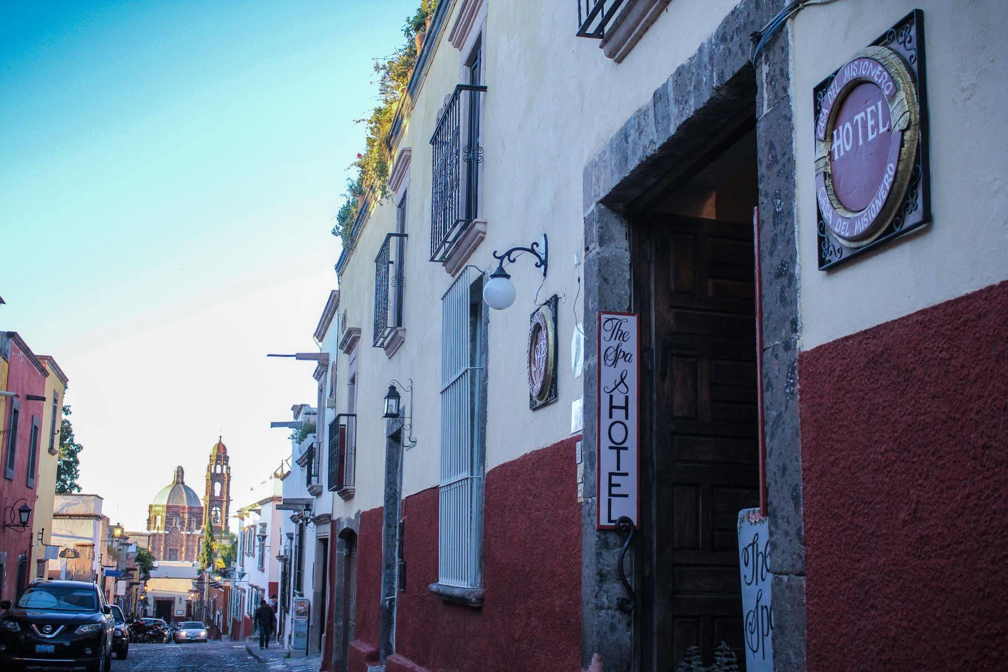 Hotel Casa Del Misionero San Miguel de Allende Exteriör bild